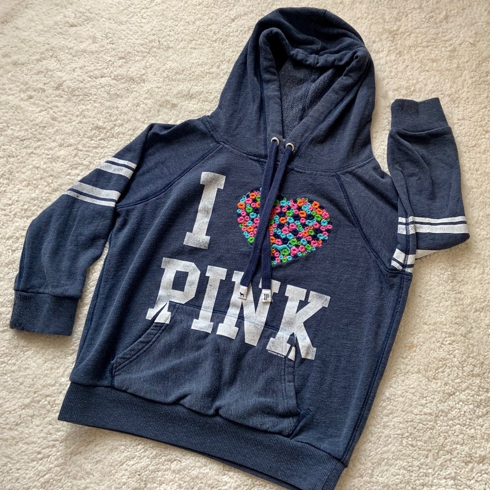 y2k PINK hoodie